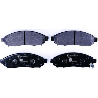 8DB 355 012-071 Bremsbelagsatz, Scheibenbremse