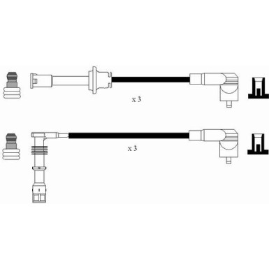 7312 Zündleitungssatz