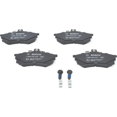 0 986 424 370 Bremsbelagsatz, Scheibenbremse