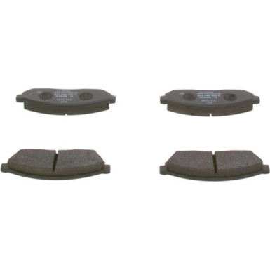 0 986 494 208 Bremsbelagsatz, Scheibenbremse