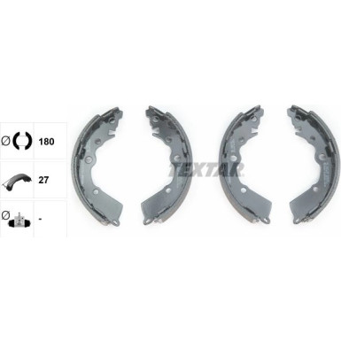 91083000 Bremsbackensatz 91083000 Bremsbackensatz