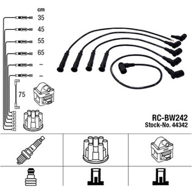 44342 Zündleitungssatz