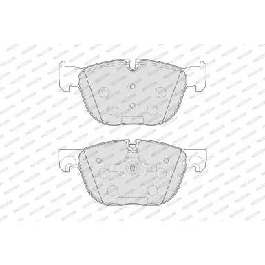 FDB4052 Bremsbelagsatz, Scheibenbremse PREMIER ECO FRICTION