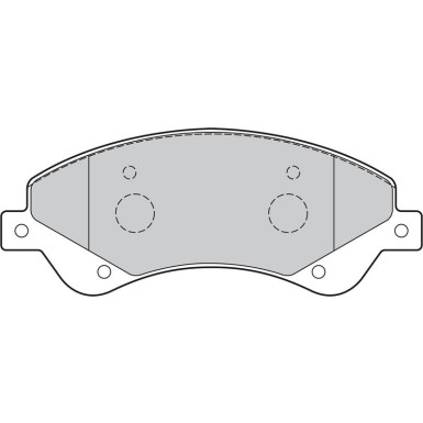 Valeo Bremsbelagsatz, Scheibenbremse ESSENTIAL 301818