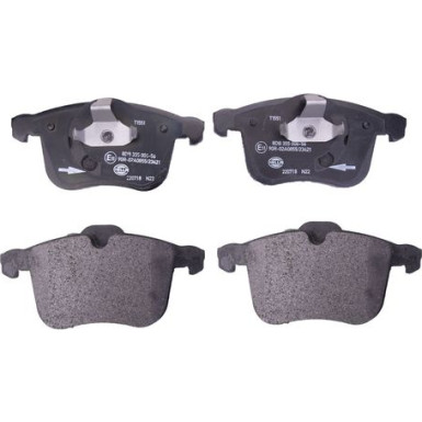 8DB 355 006-561 Bremsbelagsatz, Scheibenbremse