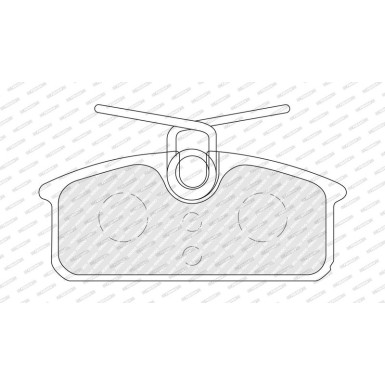 FDB4893 Bremsbelagsatz, Scheibenbremse PREMIER ECO FRICTION