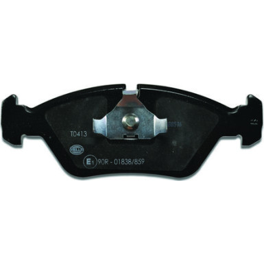 Hella | Bremsbelagsatz, Scheibenbremse | 8DB 355 006-511