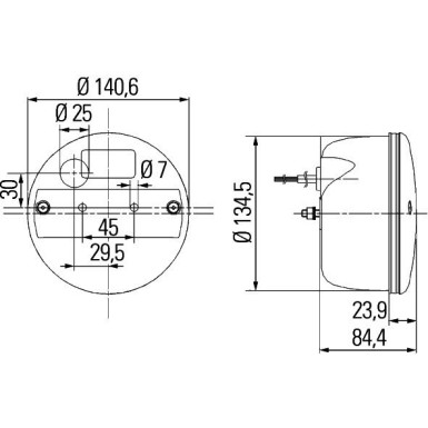 Hella | Heckleuchte | 2SD 344 100-101