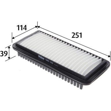 Valeo | Luftfilter | 585210