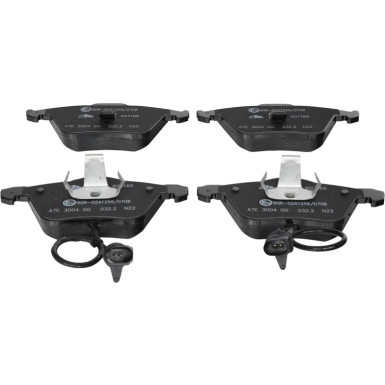 13.0460-7166.2 Bremsbelagsatz, Scheibenbremse