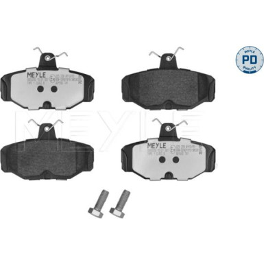 Meyle Bremsbelagsatz, Scheibenbremse MEYLE-PD: Advanced performance and design 025 209 8113/PD
