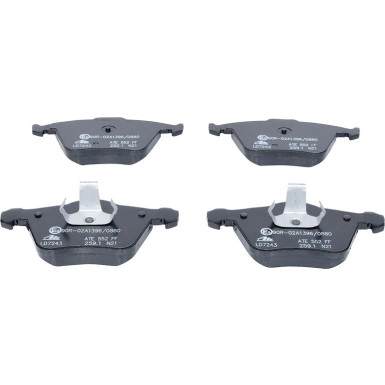Bremsbelagsatz, Scheibenbremse ATE Ceramic 13.0470-7243.2