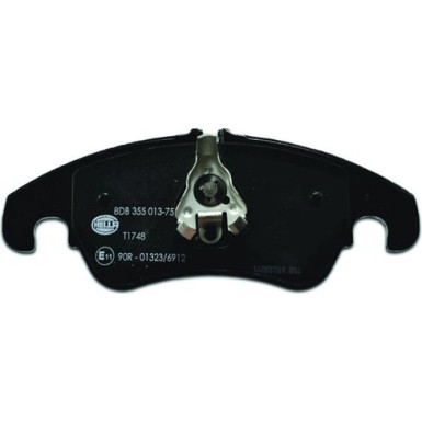Hella Pagid | Bremsbelagsatz, Scheibenbremse | 8DB 355 013-751