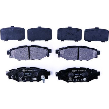 8DB 355 012-261 Bremsbelagsatz, Scheibenbremse