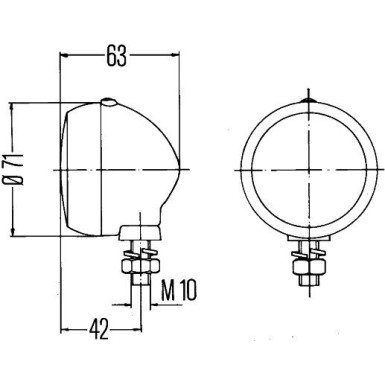 2PF 001 648-161 Positionsleuchte