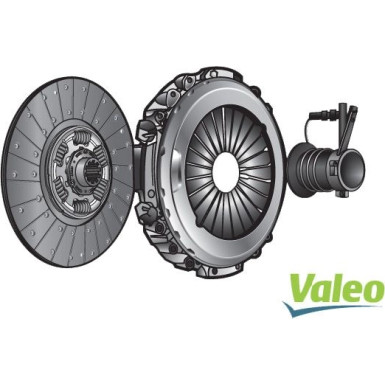 Valeo 827370 Kupplungssatz NEW KIT3P (CSC)