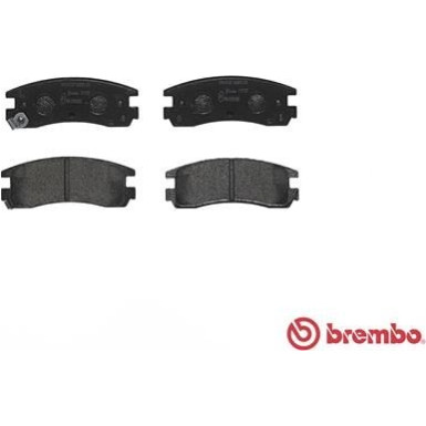 Brembo | Bremsbelagsatz, Scheibenbremse | P 59 027