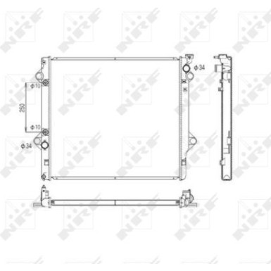 53568 Kühler, Motorkühlung EASY FIT 53568 Kühler, Motorkühlung EASY FIT