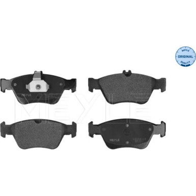 025 216 6419 Bremsbelagsatz, Scheibenbremse MEYLE-ORIGINAL: True to OE.