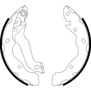 Hella | Bremsbackensatz | 8DB 355 002-761