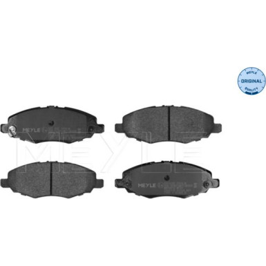 025 245 2316/W Bremsbelagsatz, Scheibenbremse MEYLE-ORIGINAL: True to OE.