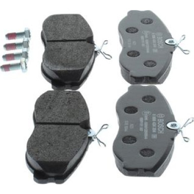 BOSCH | Bremsbelagsatz, Scheibenbremse | 0 986 424 204