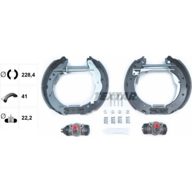 Textar | Bremsbackensatz | 84044000