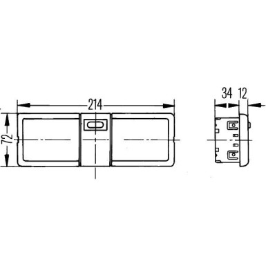 2JA 006 447-251 Innenraumleuchte