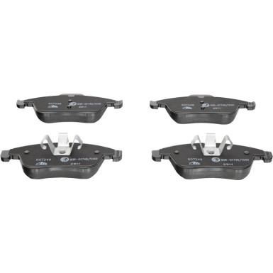 ATE | Bremsensatz, Scheibenbremse | 24.0126-0158.1 + 13.0460-7249.2