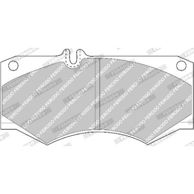 Ferodo | Bremsbelagsatz, Scheibenbremse | FVR239
