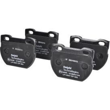 Delphi Bremsbelagsatz, Scheibenbremse LP1847