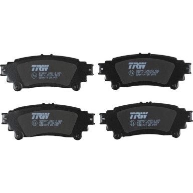 TRW Bremsbelagsatz, Scheibenbremse COTEC GDB4174