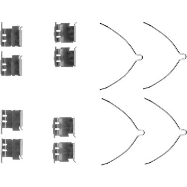 1 987 474 396 Zubehörsatz, Scheibenbremsbelag