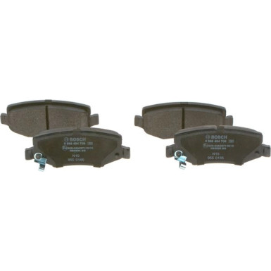 0 986 494 706 Bremsbelagsatz, Scheibenbremse