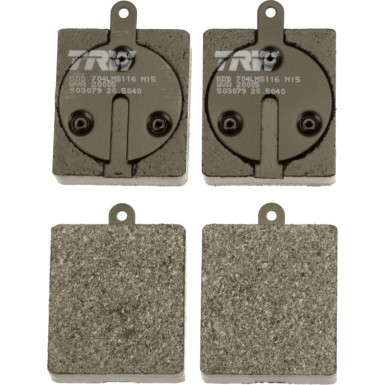 TRW Bremsbelagsatz, Scheibenbremse COTEC GDB704