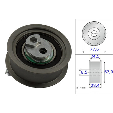 531 0851 10 Spannrolle, Zahnriemen 531 0851 10 Spannrolle, Zahnriemen