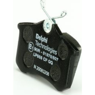 Delphi Bremsbelagsatz, Scheibenbremse LP565 Delphi Bremsbelagsatz, Scheibenbremse LP565