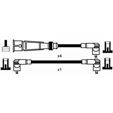 7313 Zündleitungssatz