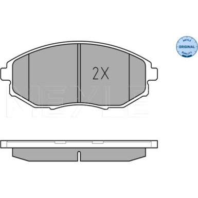 Meyle Bremsbelagsatz, Scheibenbremse MEYLE-ORIGINAL: True to OE 025 248 6417/W