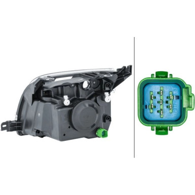 Hella | Hauptscheinwerfer | 1LD 246 044-241