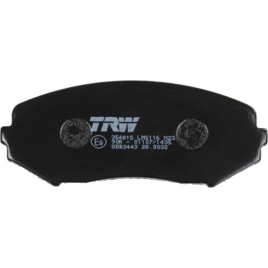 TRW Bremsbelagsatz, Scheibenbremse COTEC GDB3443