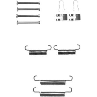 Textar | Zubehörsatz, Feststellbremsbacken | 97035000