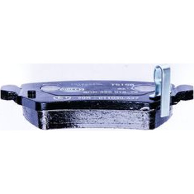 Hella | Bremsbelagsatz, Scheibenbremse | 8DB 355 018-781