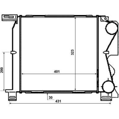 30477 Ladeluftkühler 30477 Ladeluftkühler
