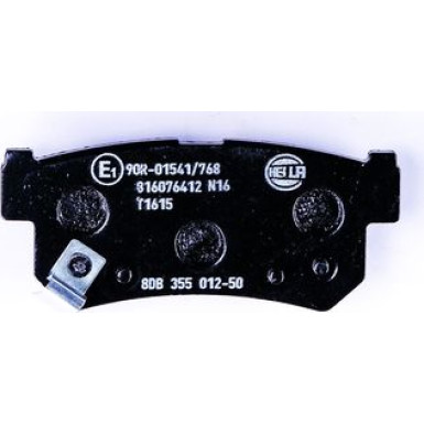 Hella Pagid | Bremsbelagsatz, Scheibenbremse | 8DB 355 012-501