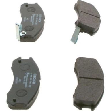 BOSCH | Bremsbelagsatz, Scheibenbremse | 0 986 493 790
