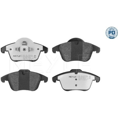 Meyle Bremsbelagsatz, Scheibenbremse MEYLE-PD: Advanced performance and design 025 241 2319/PD