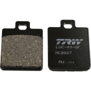 MCB827 Bremsbelagsatz, Scheibenbremse Organic Allround