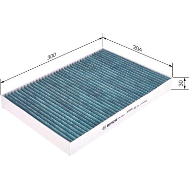 BOSCH 0 986 628 513 Innenraumfilter