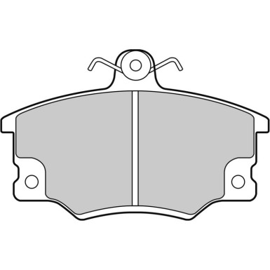 301219 Bremsbelagsatz, Scheibenbremse ESSENTIAL